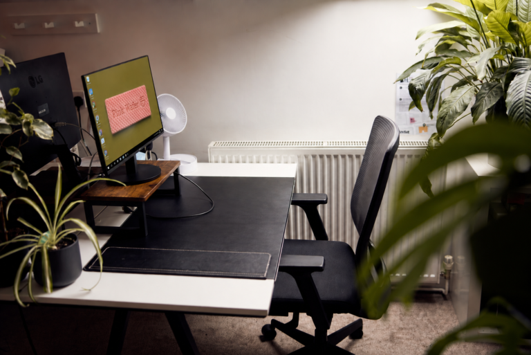 The Pink Wafer Desk